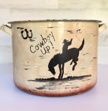Load image into Gallery viewer, 'Cowboy Up' Stock Pot