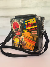 Load image into Gallery viewer, Black Travel Case, Old West Decals