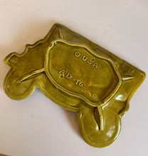 Load image into Gallery viewer, USA Green Covered Wagon Ashtray