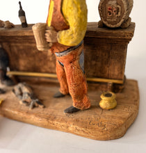 Load image into Gallery viewer, Vintage Cowboy Saloon Sculpture