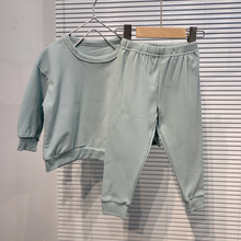 Load image into Gallery viewer, RTS: The Jace Sweat Suit Set for Kids