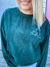 Load image into Gallery viewer, RTS:  FOREVER3AM Merry Christmas Corded Crewneck AND BLANK