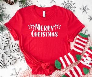 Merry Christmas Graphic T (S - 3XL)