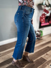 Load image into Gallery viewer, Marley High Rise Cropped Flared Denim
