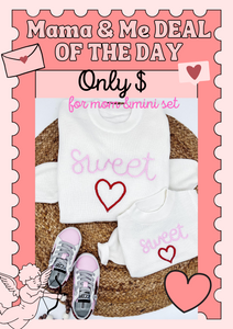 rts: Mommy and Me Valentine's Sweetheart Sweater