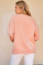 Load image into Gallery viewer, And The Why WIFEY &amp; Heart Round Neck Sweater