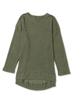 Load image into Gallery viewer, Oliver Waffle Oversized Top