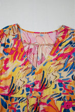 Load image into Gallery viewer, Fuchsia Tropical Pocket Dress