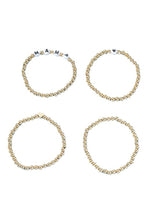 Load image into Gallery viewer, MAMA Heart Bead 4 Piece Bracelet Set