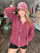Load image into Gallery viewer, RTS: The Harlow Tie Hoodie-