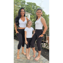 Load image into Gallery viewer, Ready to Ship | Kids Leggings, Capris and Biker Shorts  - Luxe Leggings by Julia Rose®