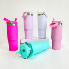 Load image into Gallery viewer, Ready to Ship | The Debbie - 30oz Matte Macaron Sublimation Stainless Steel Tumbler