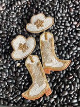 Load image into Gallery viewer, Cowgirl Seed Bead Earrings