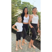 Load image into Gallery viewer, Ready to Ship | Kids Leggings, Capris and Biker Shorts  - Luxe Leggings by Julia Rose®