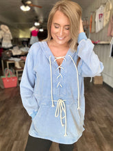 Load image into Gallery viewer, RTS: The Harlow Tie Hoodie