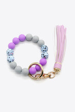 Load image into Gallery viewer, Assorted 2-Pack Multicolored Beaded Tassel Keychain