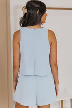 Load image into Gallery viewer, Layered Sleeveless Round Neck Romper