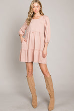 Load image into Gallery viewer, HEYSON Full Size Tiered Tie-Back Dress