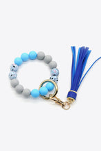 Load image into Gallery viewer, Assorted 2-Pack Multicolored Beaded Tassel Keychain