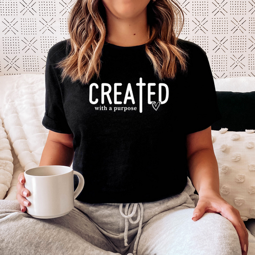 Created with Purpose Graphic T (S - 3XL)