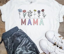 Load image into Gallery viewer, Flowery mama Graphic T (S - 3XL)