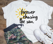 Load image into Gallery viewer, Forever Chasing the Sun Graphic T (S - 3XL)