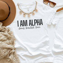 Load image into Gallery viewer, I am Alpha Graphic T (S - 3XL)