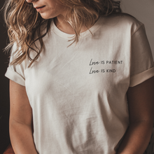 Load image into Gallery viewer, Love is Patient, Love is Kind Graphic T (S - 3XL)