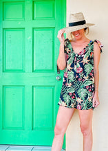 Load image into Gallery viewer, Maui Black Tie Romper