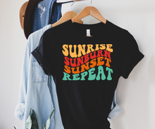 Load image into Gallery viewer, Sunrise Sunset Graphic T (S - 3XL)