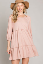 Load image into Gallery viewer, HEYSON Full Size Tiered Tie-Back Dress