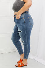 Load image into Gallery viewer, Judy Blue Dahlia Full Size Distressed Patch Jeans