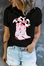 Load image into Gallery viewer, Cowboy Hat and Boots Graphic Tee
