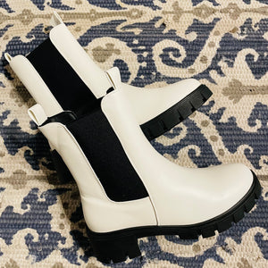 Renley White Boots