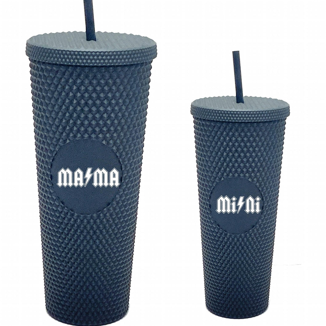 Mama and Mini Studded Tumbler Set