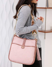 Load image into Gallery viewer, Kylie plush crossbody bag